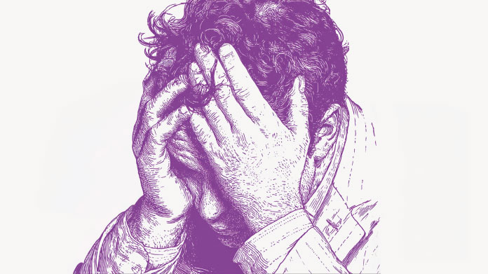 Person affected by stress The link between cortisol and cognitive decline