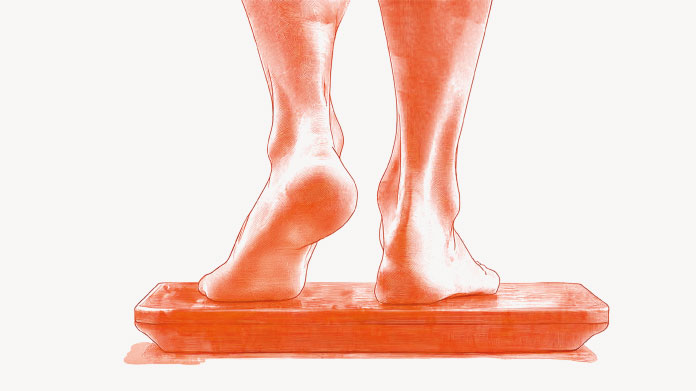 Person weighing themselves on a scale Everything you need to know about the Thonon diet