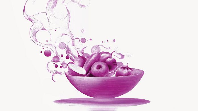 Tasty foods Pleasure and nutrition