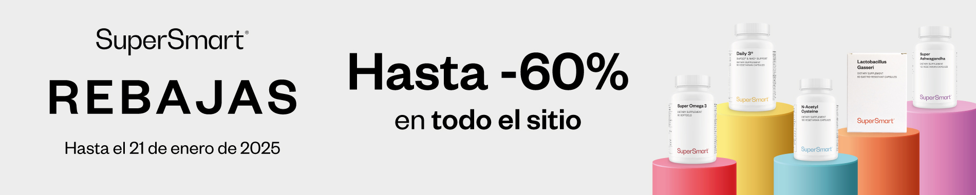 Rebajas de Invierno hasta el 21 de Enero